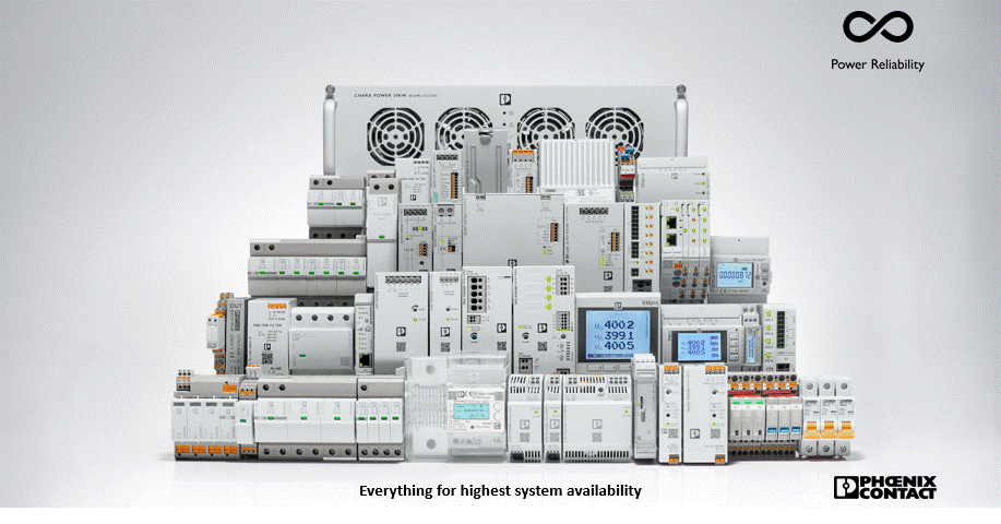 Infographic - Phoenix Contact Power Reliability Solutions
