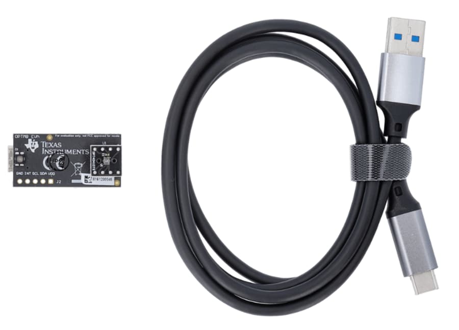 Mechanical Drawing - Texas Instruments OPT4041DTSEVM Sensor Evaluation Module (EVM)