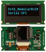 Imagen ampliada de Newhaven Display NHD-0216MW-EB3