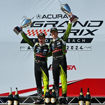 Mouser-Sponsored Vasser Sullivan Lexus Racing Team Celebrates First Place Win at IMSA Long Beach