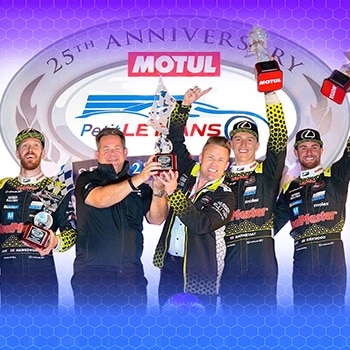 Mouser-Sponsored Vasser Sullivan Lexus Team Wins Petit Le Mans and Secures IMSA Endurance Cup