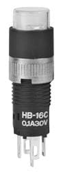 NKK Switches HB16CKW01-6B-JB